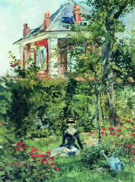  BELLE Arte - El jardín del Bellevue Eduard Manet